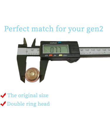 Facial Hair Remover Replacement Heads Generation 2 - Smooth & Painless - As Seen On TV - Buy Online on GoSupps.com