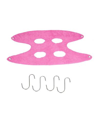 Zwzrfmzhml Dog Care Hammock - Pet Fur Care Harness & Nail Cutting Tool in Rose Red | Ideal for Pet Groomers - Buy Online on GoSupps.com