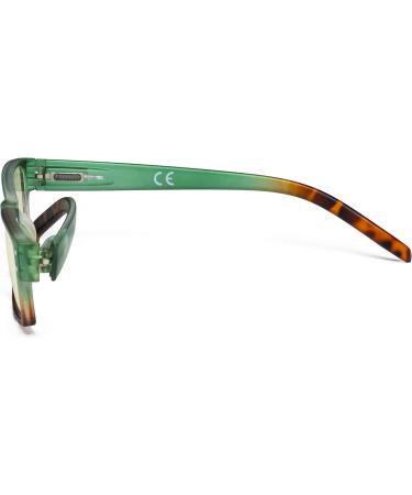 CessBlu Ladies Blue Light Filter Glasses | Anti-UV Reader Eyeglasses for Women | Green 2.5x Screen Protection - Buy Online on GoSupps.com