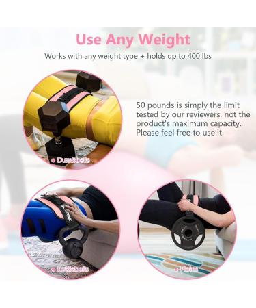Flintronic Hip Thrust Belt for Dumbbells & Kettlebells - Boost Glutes & Perfect Your Home Fitness with Pilates Training - Buy Online on GoSupps.com