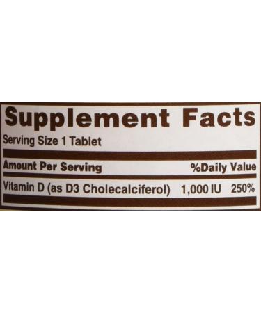 Sundown Naturals Chewable Vitamin D3 25mg - Strawberry-Banana Flavor - 120 Tablets - Buy Online on GoSupps.com