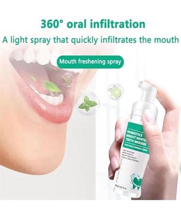 Lenaro Mousse - Whitening Mouth Repair with Probiotics | Refreshing Breath & Deep Clean Teeth (3-Piece Set) - Buy Online on GoSupps.com