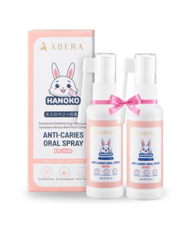 Abera Anti-Caries Kids Oral Spray, Fluoride Free Toddler Toothpaste Helper for Cavity Repair and Fresh Breath, 360 Degree Rotating Spout Easy to Use for Newborn to Preschooler, 1.35 fl Oz, Pack of 2 B. Recommended Combo