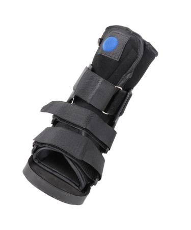 NOLITOY Walking Shoes Supporter Support Walking Boot for Sprained Anti-rotation Shoe Support Fixed Shoe Child Foot Protective Shoes Plastic Parts 31.5x29cm Black