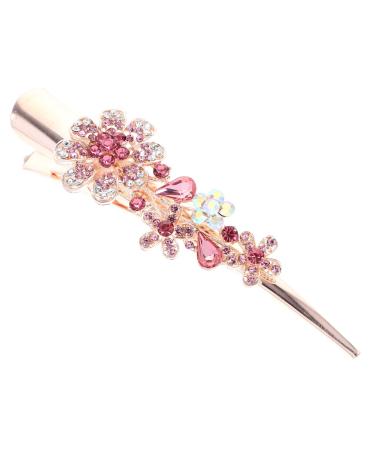 FRCOLOR Hair Clips Hair Accessories Clip Ins Hair Barrettes Large Hair Clip Women Hairpin Hair Decoration Hairpin for Women Unique Clips for Hair Metal Headgear Diamond Women's
