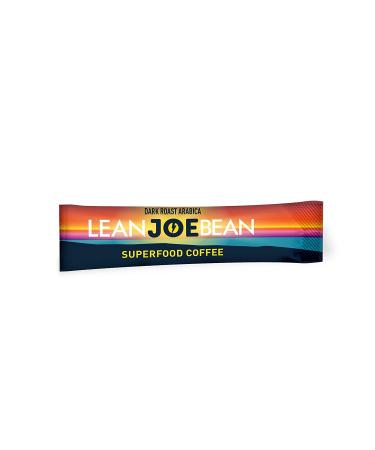 Lean Joe Bean Superfood Coffee | Organic Instant Keto Coffee with Mushrooms, MCT, Collagen, Turmeric, Probiotics & Folate | Mood & Energy Boosting Happy Coffee (24 Count) - Buy Online on GoSupps.com