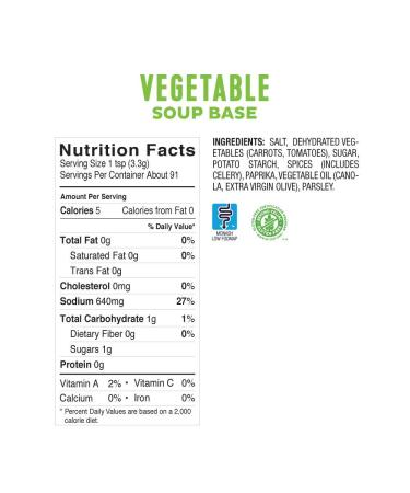 Fody Foods Vegetable Soup Base | Low FODMAP Certified | Gut Friendly, IBS Kitchen Staple | Gluten & Lactose Free | 10.6oz - Buy Online on GoSupps.com