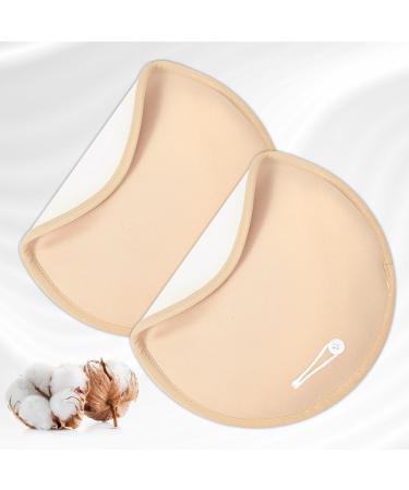 Castor Oil Pack for Breast Care - Adjustable Khaki Breast Polster & Cord - 2 Pieces for Relaxation - Buy Online on GoSupps.com