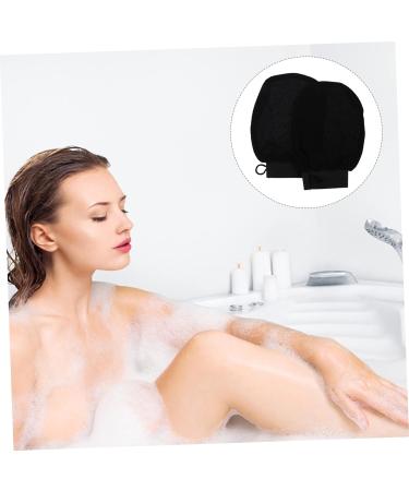 Shop Mikinona Exfoliating Bath Gloves - 1 Pair Scrubber Mitts for Spa & Shower | International Shipping Available - Buy Online on GoSupps.com
