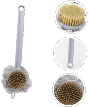 Double Sided Body Exfoliator Brush for Shower and Bath | Healeved Body Scrubber - Buy Online on GoSupps.com