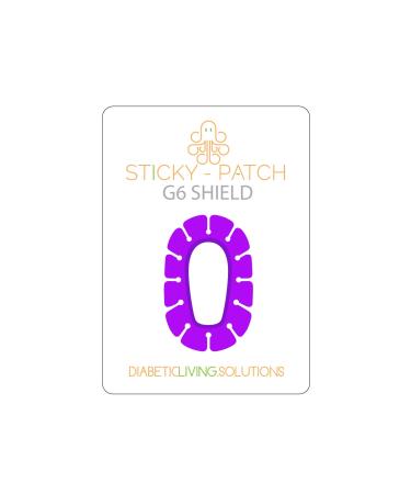 The Purple G6 Shield for Your Dexcom Over Patches Reusable