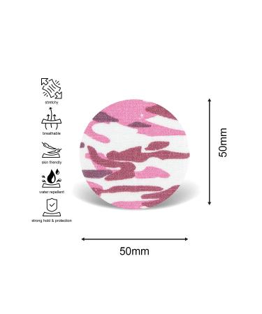Fixtape Breathable Sensor Tape for Freestyle Libre 3 - Hypoallergenic Waterproof Self-Adhesive Patches (7 Pieces Camo Bloody) - High Comfort & Skin-Friendly - Buy Online on GoSupps.com