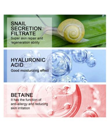 Greevener Korean Snail Collagen Cream Set - Lifting & Firming Moisturizer Snail Mucin Serum & Essence for Youthful Skin - Buy Online on GoSupps.com