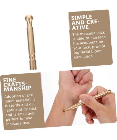 Healvian 4-Piece Beauty Stick Set | Acupuncture Face Stimulation & Massage | Universal Meridian Stick for Relaxation & Wellness - Buy Online on GoSupps.com