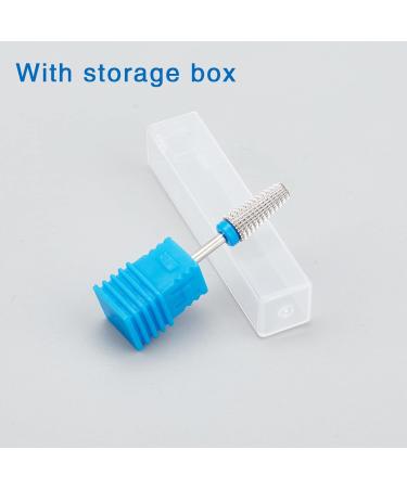NICENEEDED Tungsten Nail Carbide 5 in 1 Bit Two Way Rotate use for Both Left and Right Handed 3/32 Inch Professional Nail Drill Bits for Fast Remove Acrylic or Hard Gel(Silver Medium) Style 2 - Buy Online on GoSupps.com
