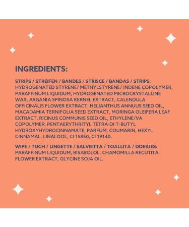 Buy Amazon Body Wax Stripes with Calendula Extract - 20 Pieces 4-Pack | Post-Depilation Cloths Included - Soft Effective Hair Removal - Buy Online on GoSupps.com