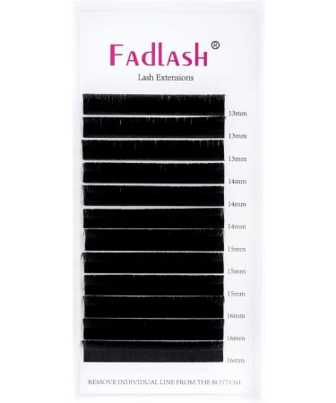 Auto Blooming Fadlash Easy Fan Lashes DD Curl 0.05 13-16mm Mixed Length Russian Volume Eyelash Extensions - Natural Look Self Fanning Lashes - Buy Online on GoSupps.com
