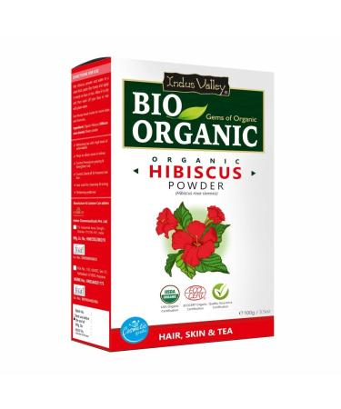 Indus Valley Natural Organic Herbs Powder (Hibiscus)
