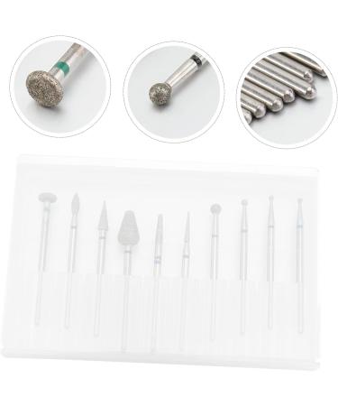 Beavorty 3 Sets Nail Polish Tool Accessories Nails Drill bits Pedicure Tools Nails Cuticle Drill bits Electric Nail File bits Nail File Head Round Cones Grinding Nail Polishing Grid - Buy Online on GoSupps.com