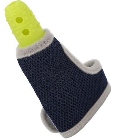 Soft Silicone Baby Glove - Breathable Adjustable Thumb Cuff Suction Control - Yellow - Buy Online on GoSupps.com