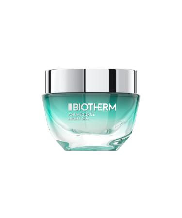 Biotherm Aquasource Night Spa Night Leave-On Gel Moisturizer with Aquasource Hydrating Formula & Biotech Plankton Replenishes Smoothes Skin Overnight Spa Like Moisture Experience 1.7 Fl. Oz.