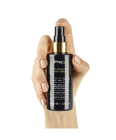 ThickTails Women's Hair Growth Serum 3.4fl.oz - Anti-Thinning & Breakage Treatment for Menopause, Postpartum, Stress. DHT Blocker with Biotin & Caffeine - Buy Online on GoSupps.com