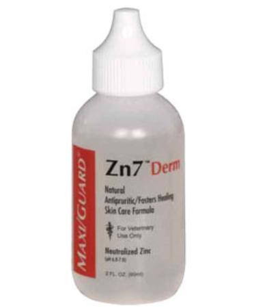 MAXI-GUARD Zn7 Derm 2oz Soft Squeeze Neutralized Zinc Based Skin Care Topical