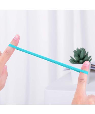 Seamless Cotton Hair Ties - 96pcs | Elastic Hair Bands for Women & Girls | No Crease Ponytail Holders in 15 Colors - 8mm Thick - Buy Online on GoSupps.com