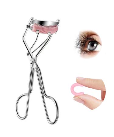 Eyelash Curler with Comb and Brush Best Professional Tool for Curling Eyelashes Durable Carbon Steel Body with Comfort Grip Anti Slip & Portable. Unique Design Exquisite Beauty Eyelashes Curlers