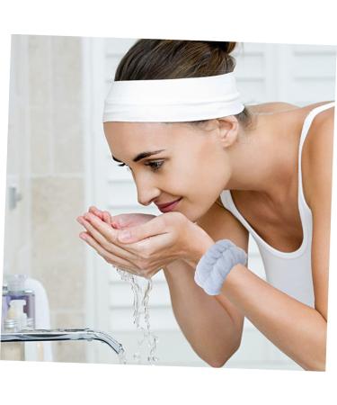 BESTYASH 3paires Bracelets pour Lavage du Visage D licats et Confortables Serviettes Spa Pratiques pour Nettoyage Facial Domicile - Buy Online on GoSupps.com