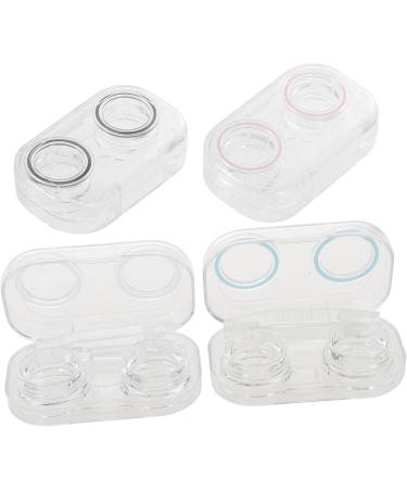 Buy Homsfou 12-Piece Contact Lens Case Set - Travel-Friendly Cleaner & Remover Tools for Lens Care - Buy Online on GoSupps.com