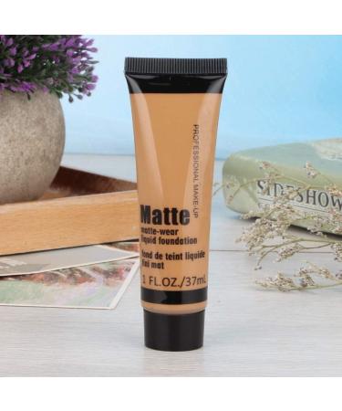 37ml Bronze Beauty Black Liquid Foundation Moisturizing Concealer Liquid Foundation Makeup Oil Control Foundation for Dark Skin - Buy Online on GoSupps.com