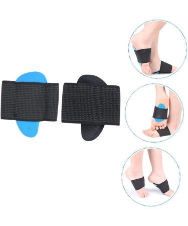 FRCOLOR Foot Arch Support Pad - 2pcs Cushioned Mat for Flatfoot Relief | Non-Slip Arch Supporter for Men & Women - Buy Online on GoSupps.com