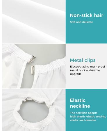 Coastal Waves Barber Cape - Stylish Hair Cutting Cape for All Ages | Adjustable Neckline | Ocean Blue Ombre Design - Buy Online on GoSupps.com