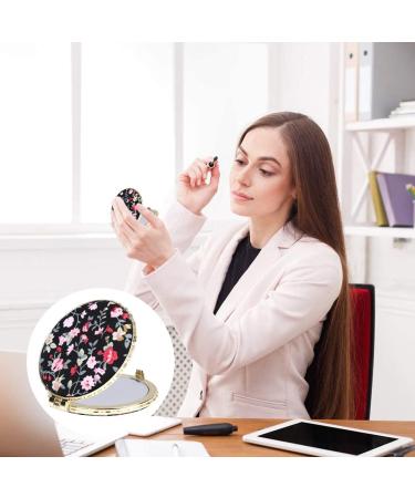FRCOLOR 12pcs Floral Mirror Purses Women's Double-Sided Makeup Clutch - Portable Travel Vanity Gift for Girls - Buy Online on GoSupps.com