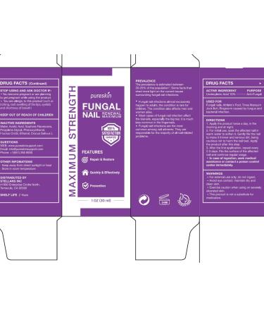 Toenail Fungus Revitalizer - Advanced Formula for Fast Relief & Healthy Nails - Buy Online on GoSupps.com