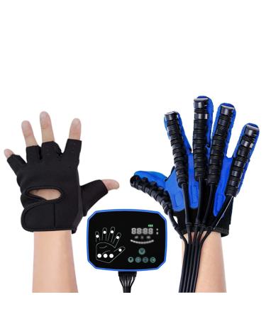 Rehabilitation Robot Gloves Finger Training Stroke Hand Splint Finger Orthosis Apply to Rehabilitation Equipment for Stroke Hemiplegia Patients(Size:L Code Color:Right Hand) L code Right Hand