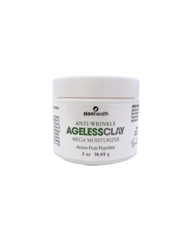 Ageless Clay Anti-Wrinkle Cream by Zion Health - 2 oz | Nourish & Revitalize Skin | Shop Internationally - Buy Online on GoSupps.com