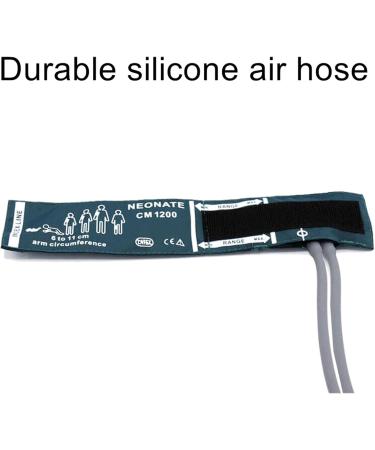 Universal NIBP Cuff with BP12 Connector for Neonates | Reusable 6-11 cm Dual Tube Nylon Replacement for Blood Pressure Monitors - Buy Online on GoSupps.com
