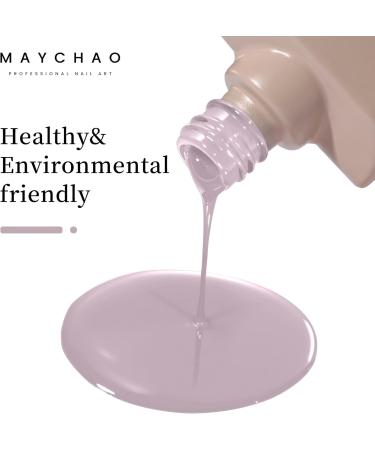 MAYCHAO Purple Gel Nail Polish 1Pc 15ML Soft Purple Gel Polish Soak Off UV LED Lilac Nail Polish Nail Art Starter Manicure Salon DIY at Home 0.5 OZ - Buy Online on GoSupps.com
