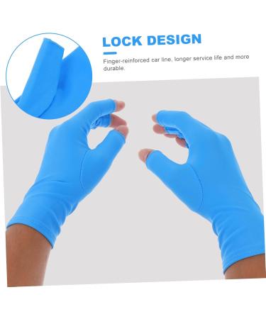 SOESFOUFU 1 Pair Nail Gloves Elastic Spandex Radiation Protection Child 20X8X0.4CM - Buy Online on GoSupps.com