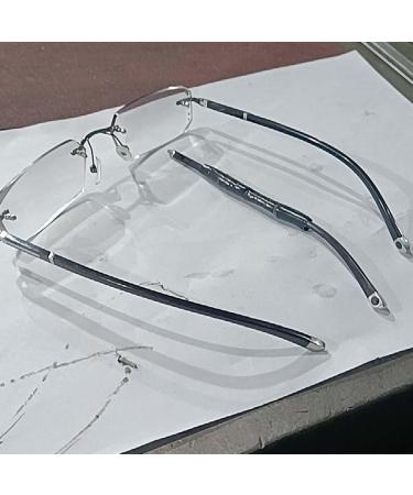Ygnjh Replacement Legs for Glasses - Black Metal & Plastic Arms Sunglasses Spare Parts 1 Pair - Buy Online on GoSupps.com