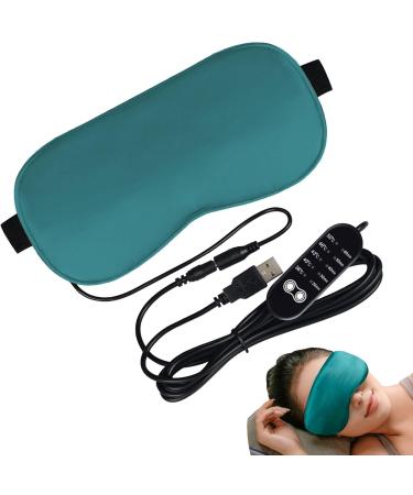 Heat Eye Compress - Adjustable Heating Pad Eyes Electric Eye Warming Pad Dry Eye | Hot Compress Heat Bag for Dry Blepharitis and MGD Season Heated Eye Mesk Eye Heat Compress for Work and Sleep Green - Buy Online on GoSupps.com