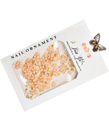 1Bag 3D Flower For Women Nails Art Decorations Easy Installation And Removal Add Charm To Your Red - Buy Online on GoSupps.com