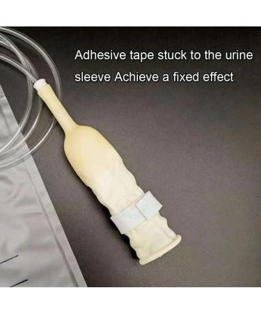 30 Pack Self Adhering Male External Condom Catheter 25mm Medium - Soft Latex - Urinal Bag - Best for Men - Buy Online on GoSupps.com