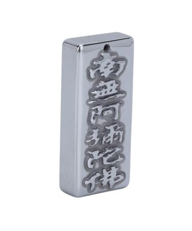 Verdant Touch Terahertz Halkette trailer terahertz stone trailer Buddhism pattern carved natural stone ornaments for men 60_x_180_cm terahertz