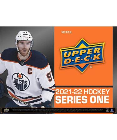 2021-22 Upper Deck Hockey Series 1 Retail Box - 24 Packs/8 Cards - 6 Young Guns - Buy Online on GoSupps.com