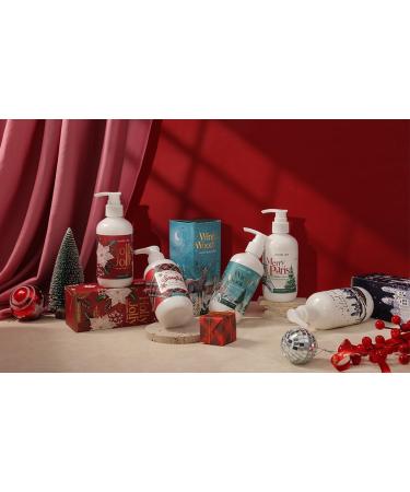 Christmas Hand & Body Lotion - Moisturizing Shea Butter - All Skin Types - Merry Paris Cedar & Juniper - 236 ML / 8 FL OZ - Buy Online on GoSupps.com