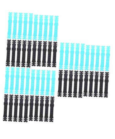 Gatuida 60 pcs mask to fall down ear iron extension for children ear extension buckle Face mask extension buckle to extend the mask rope tab sport