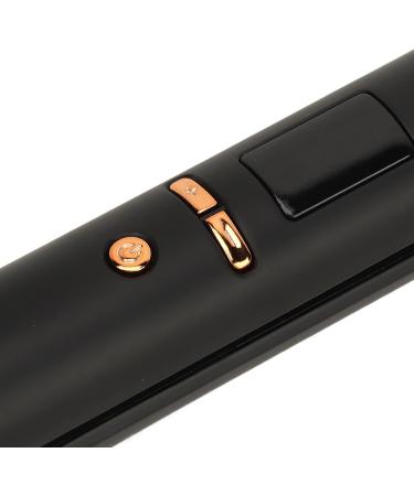 Shop Safe & Adjustable Black Hair Straightener | 110-240V Wide Voltage Auto Shut Off - Perfect for Home & Salon Use - Buy Online on GoSupps.com